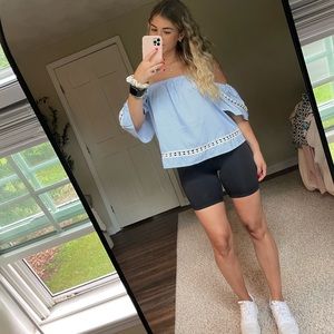 Off the shoulder top